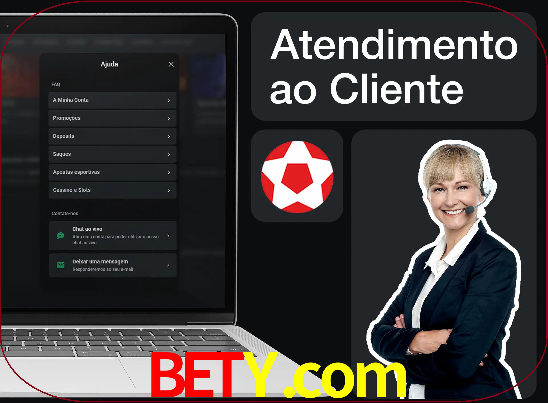 Você pode pedir nosso apoio para ajudar.