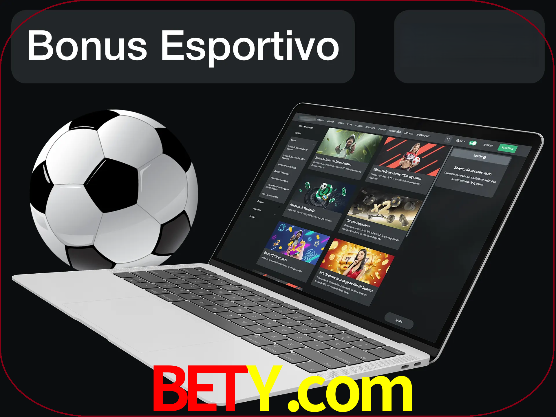 Antes de começar a apostar, use o bônus esportivo.